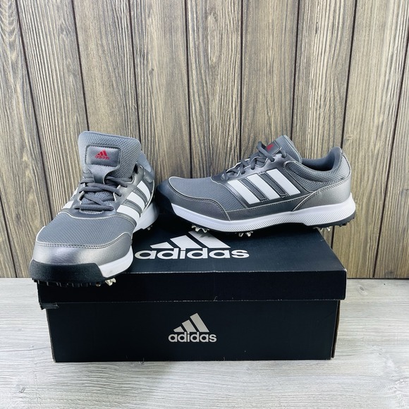 Adidas Mens Tech Response 2.0 Grey Soft Spike Golf Shoes EE9123 Size 11 - Picture 5 of 16